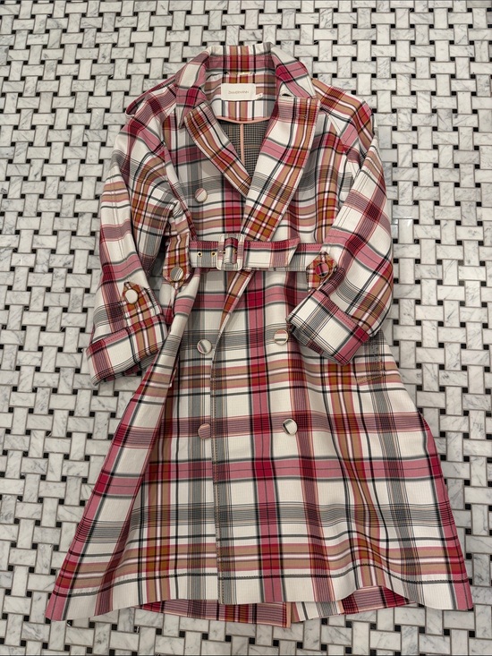 Zimmermann Jackets & Blazers - Zimmermann plaid trench coat